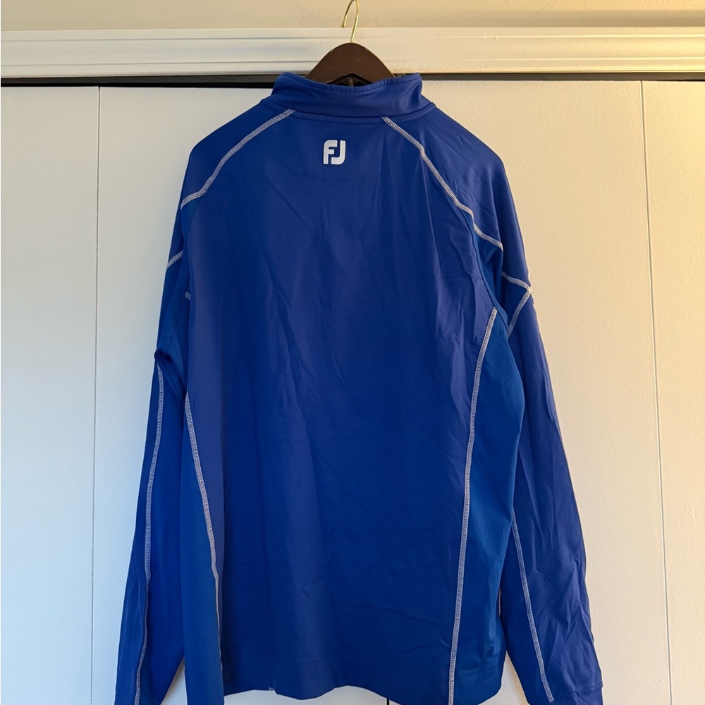FootJoy Blue Long Sleeve Pullover